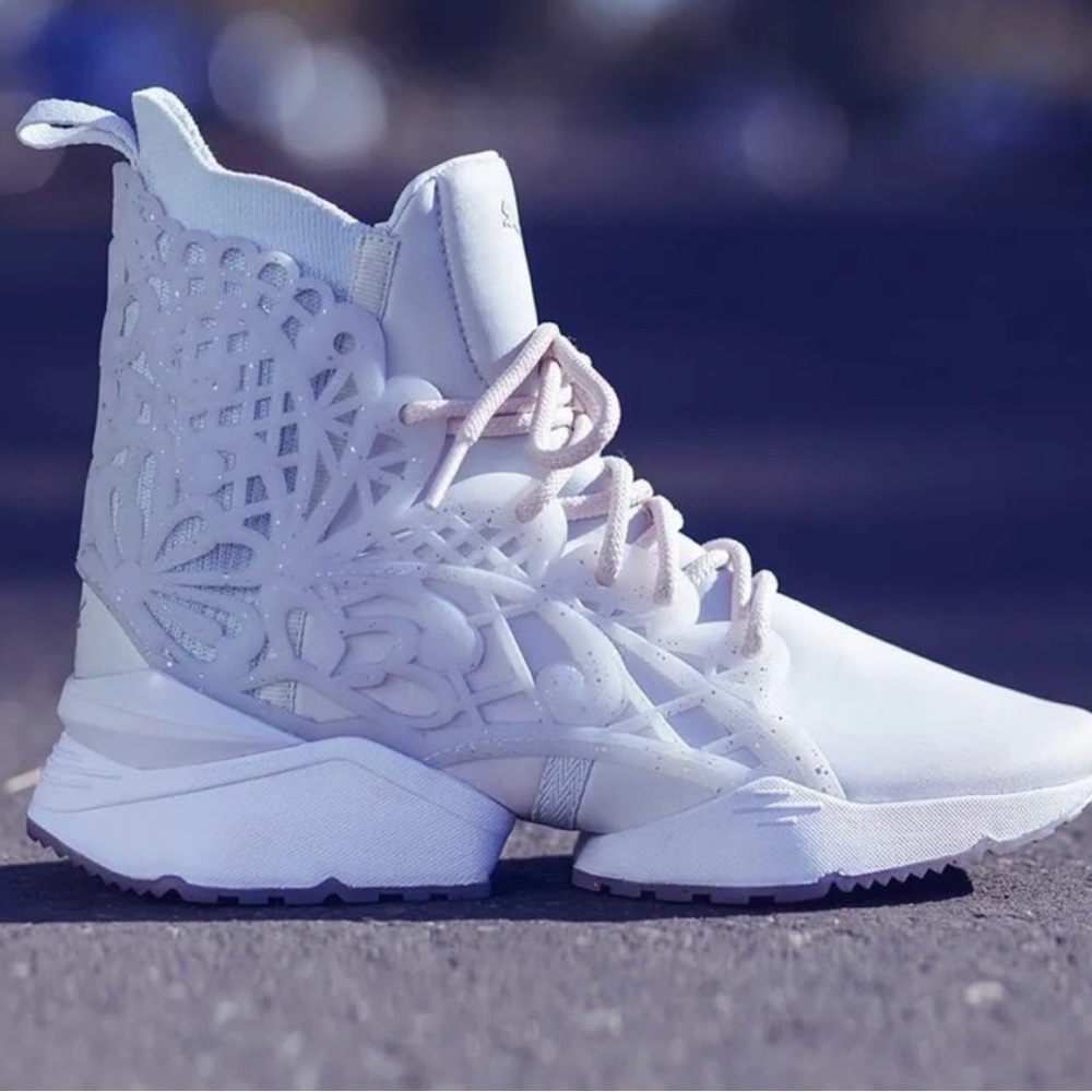 PUMA x Sophia Webster Muse Echo Glitter Women’s  White Lifestyle Shoes